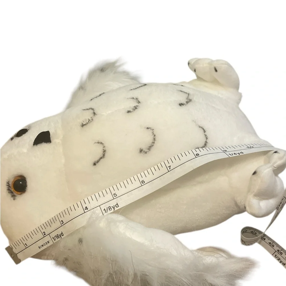 White Plush Owl Toy
